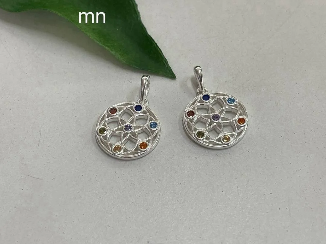จี้พลอยเงินแท้