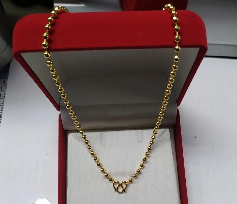 สร้อยคอเม็ดตัดลาย