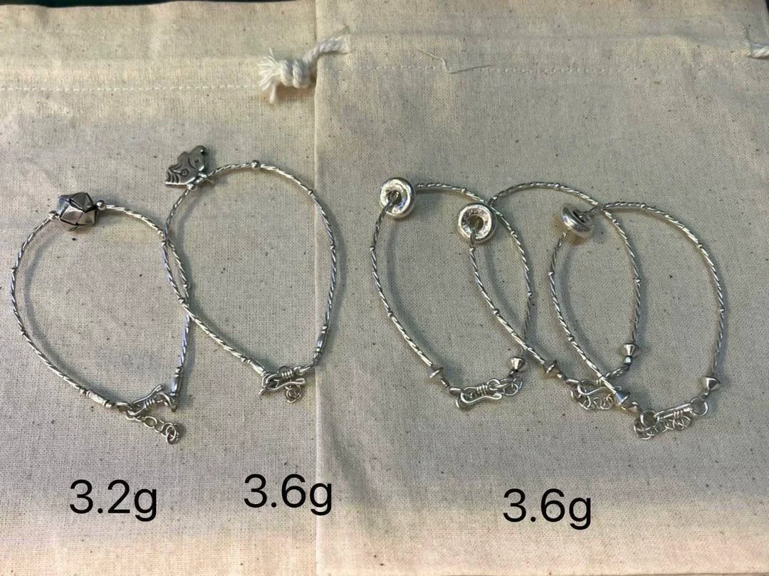 สร้อยข้อมือเงินแท้