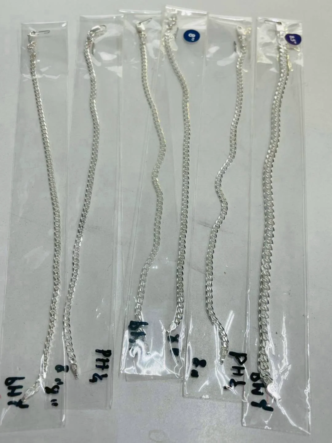 สร้อยข้อมือเลสเงินแทั