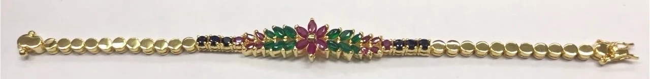 สร้อยข้อมือพลอยแท้